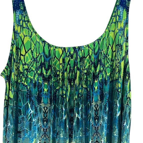 Glamour Sleeveless Stretch Maxi Dress Women's 18W - Picture 2 of 7